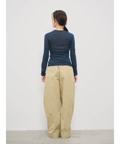 CHAROL（シャロル）の「ヘムタックパンツ（その他パンツ・レディース・ブラック/ベージュ・S/M）」の13枚目の写真