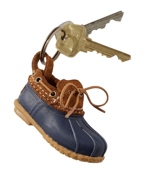 L.L.Bean(エルエルビーン)の「エル・エル・ビーン・ラバー・モック・キー・チェーン(キーホルダー・レディース・ブルー系その他・ONE SIZE)」の7枚目の写真