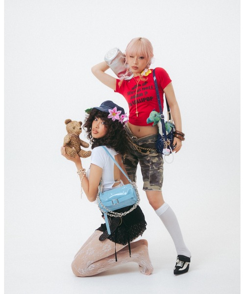 LOLLIPOP（ロリーポップ）の「LP 24 PUFFER BAG（ショルダーバッグ・レディース・Silver/Red/Navy/LT.Blue・フリー）」の16枚目の写真