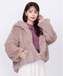 axes femme | ファーコート(ダッフルコート)