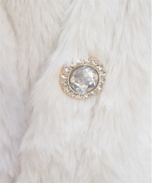 axes femme（アクシーズファム）の「ファーコート（ダッフルコート・レディース・グレー/モカ/キナリ・FREE）」の10枚目の写真