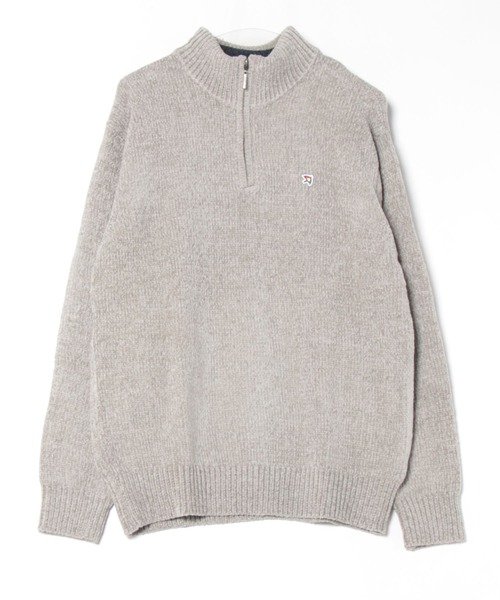 モールニット ハーフジップ プルオーバー(ニット/セーター)|Arnold Palmer(アーノルドパーマー) モールニット ハーフジップ プルオーバー(ニット/セーター)|Arnold Palmer(アーノルドパーマー)