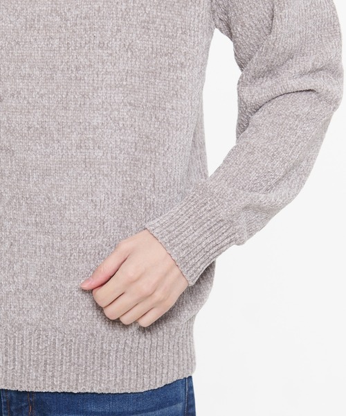 モールニット ハーフジップ プルオーバー(ニット/セーター)|Arnold Palmer(アーノルドパーマー) モールニット ハーフジップ プルオーバー(ニット/セーター)|Arnold Palmer(アーノルドパーマー)