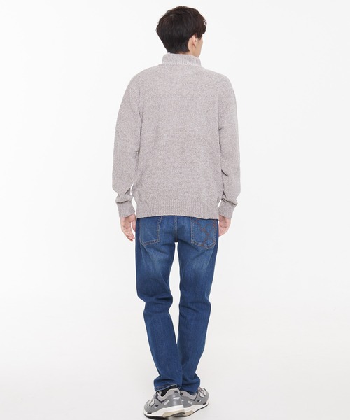 モールニット ハーフジップ プルオーバー(ニット/セーター)|Arnold Palmer(アーノルドパーマー) モールニット ハーフジップ プルオーバー(ニット/セーター)|Arnold Palmer(アーノルドパーマー)