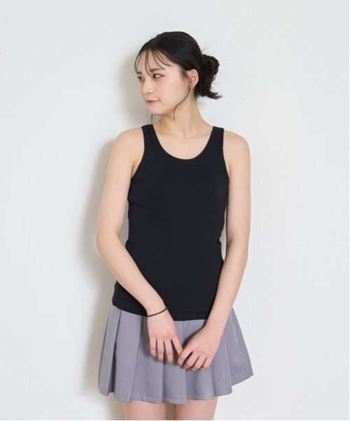 日本限定モデル】 melt ブラックS ベーシックシャギータンク