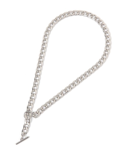 GLOBAL WORK(グローバルワーク)の「UNISEX/ステンレスチェーンネックレス/286001(ネックレス・メンズ・シルバー系その他/シルバー系その他3/シルバー系その他4/シルバー系その他2・FREE)」の4枚目の写真