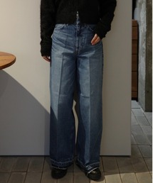 TOGA TOO（トーガトゥ）の「TOGA　TOO Wide denim pants（デニムパンツ）」