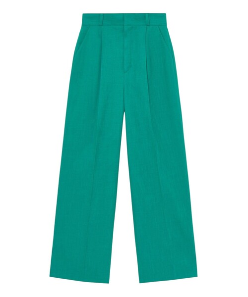 ANAYI（アナイ）の「リネンライクワイドパンツ（その他パンツ・レディース・ベージュ/ネイビー/グリーン・36/38/34）」の10枚目の写真