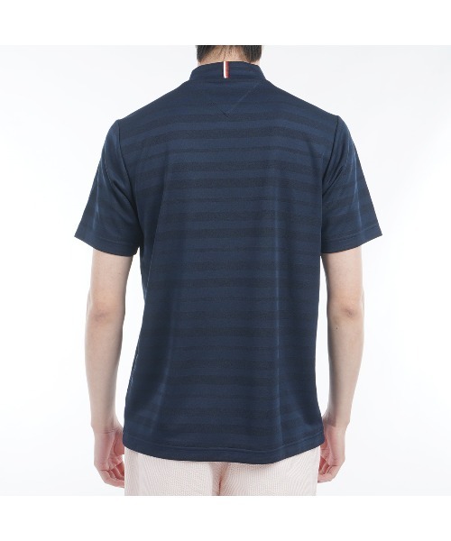 TOMMY HILFIGER GOLF（トミー ヒルフィガー ゴルフ）の「ﾌﾛﾝﾄﾛｺﾞ 半袖ﾓｯｸﾈｯｸｼｬﾂ（その他トップス・メンズ・ホワイト/ピンク/ネイビー/サックスブルー・L/M/LL/3L）」の6枚目の写真