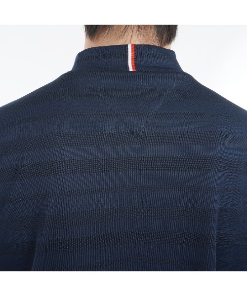 TOMMY HILFIGER GOLF（トミー ヒルフィガー ゴルフ）の「ﾌﾛﾝﾄﾛｺﾞ 半袖ﾓｯｸﾈｯｸｼｬﾂ（その他トップス・メンズ・ホワイト/ピンク/ネイビー/サックスブルー・L/M/LL/3L）」の9枚目の写真