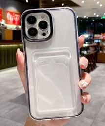 F&D : ハートチャーム付きiPhoneケース&ストラップ/ iPhone14