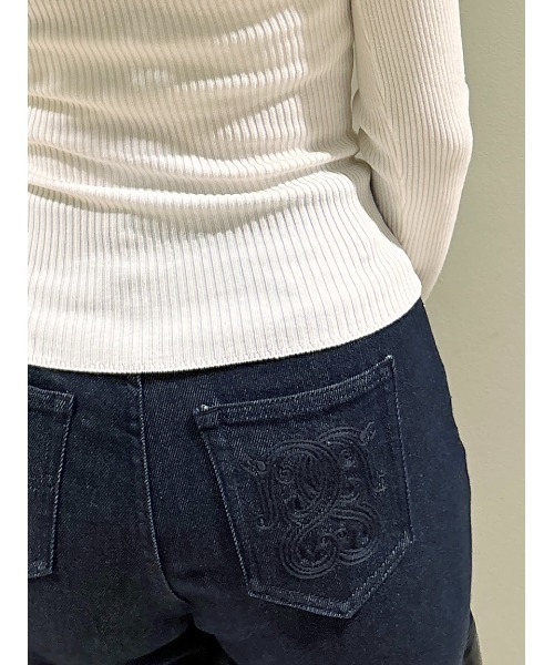 SNIDEL ブーツカットデニム 新品未使用タグ付き SNIDEL ジーンズ デニム デニムパンツ 「00サイズあり」ORGANICS