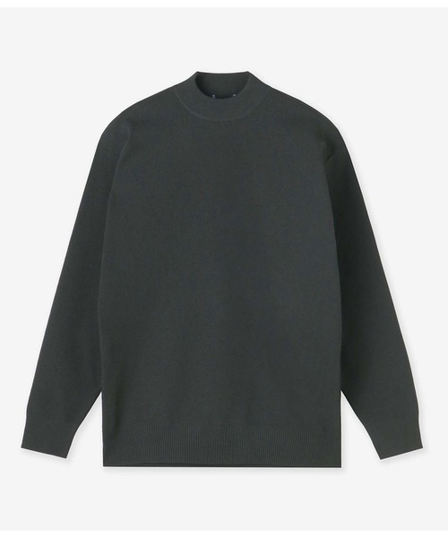 junhashimoto(ジュンハシモト)の「14GG SEED STITCH MOC(ニット/セーター・メンズ・ホワイト/グリーン/ブラック/グレイッシュブルー・4/3/5)」の3枚目の写真