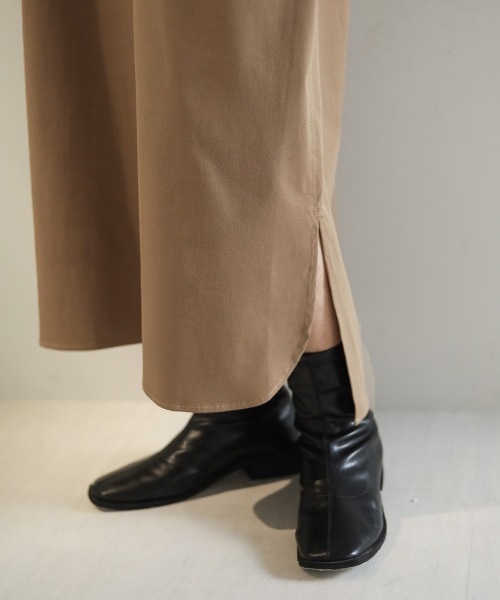 Bab（バブ）の「パイピングシャツワンピース（シャツワンピース・レディース・ブラウン/ベージュ・MEDIUM）」の20枚目の写真