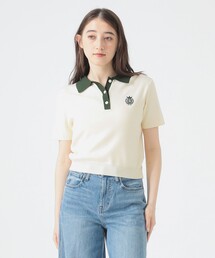 B:MING by BEAMS | 刺繍 ニット ポロシャツ 25SS(ポロシャツ)