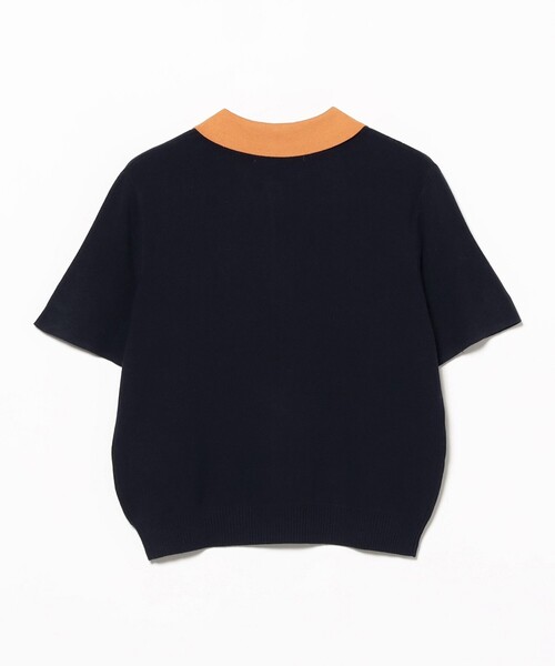 B:MING by BEAMS（ビーミングバイビームス）の「刺繍 ニット ポロシャツ 25SS（ポロシャツ・レディース・ホワイト系その他5/ネイビー・ONE SIZE）」の11枚目の写真