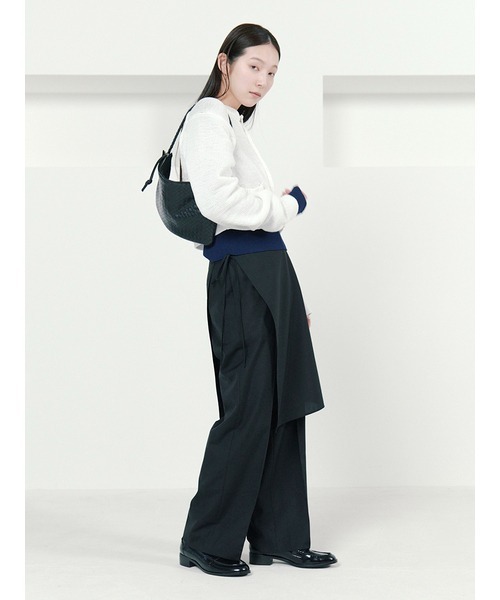 WOVEN LETHER BAG（ハンドバッグ）｜MIESROHE  