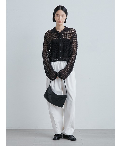 WOVEN LETHER BAG（ハンドバッグ）｜MIESROHE  