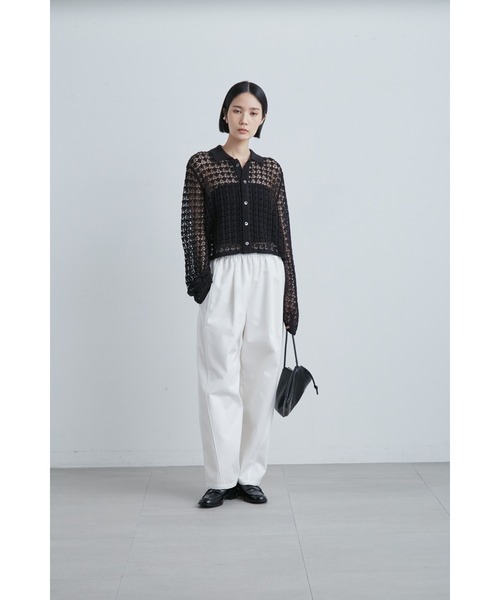 WOVEN LETHER BAG（ハンドバッグ）｜MIESROHE  