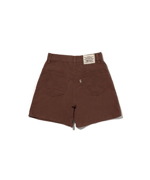 LEVI'S リーバイス パンツ(その他) ベージュ 3801724M0015 セール】Levi's/リーバイス HIGH BAGGY ショートパンツ(デニム