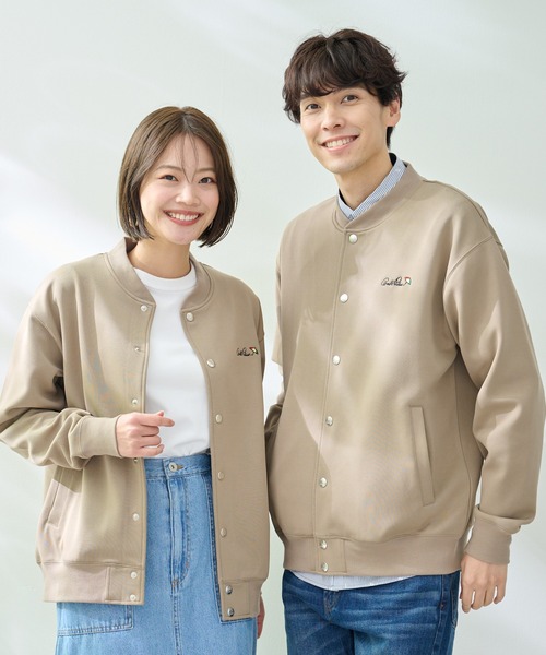 Arnold Palmer(アーノルドパーマー)の「シェア ミラノリブポンチ ブルゾン(ブルゾン・レディース・アイボリー/ネイビー/ベージュ・LL/L/M/S/XS)」の3枚目の写真