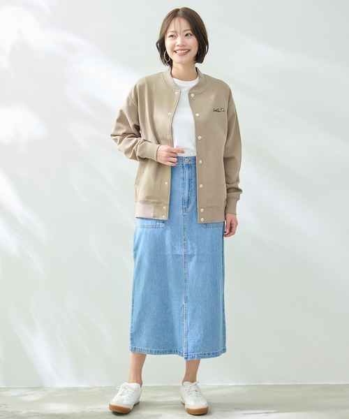 Arnold Palmer(アーノルドパーマー)の「シェア ミラノリブポンチ ブルゾン(ブルゾン・レディース・アイボリー/ネイビー/ベージュ・LL/L/M/S/XS)」の11枚目の写真