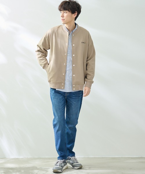 Arnold Palmer(アーノルドパーマー)の「シェア ミラノリブポンチ ブルゾン(ブルゾン・レディース・アイボリー/ネイビー/ベージュ・LL/L/M/S/XS)」の8枚目の写真