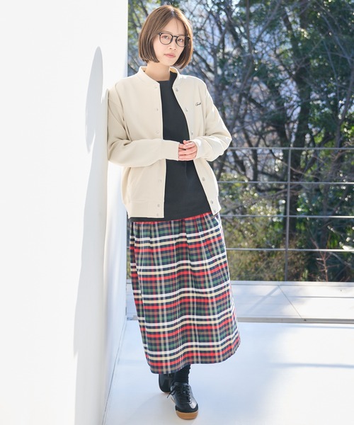 Arnold Palmer(アーノルドパーマー)の「シェア ミラノリブポンチ ブルゾン(ブルゾン・レディース・アイボリー/ネイビー/ベージュ・LL/L/M/S/XS)」の21枚目の写真