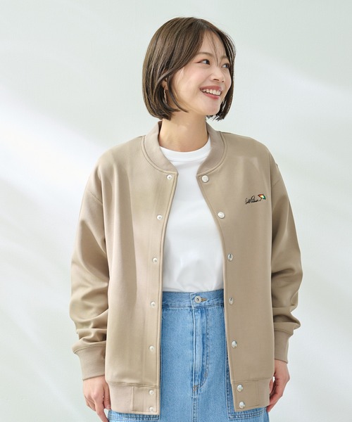 Arnold Palmer(アーノルドパーマー)の「シェア ミラノリブポンチ ブルゾン(ブルゾン・レディース・アイボリー/ネイビー/ベージュ・LL/L/M/S/XS)」の13枚目の写真