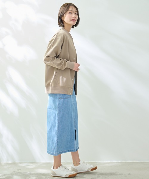 Arnold Palmer(アーノルドパーマー)の「シェア ミラノリブポンチ ブルゾン(ブルゾン・レディース・アイボリー/ネイビー/ベージュ・LL/L/M/S/XS)」の14枚目の写真