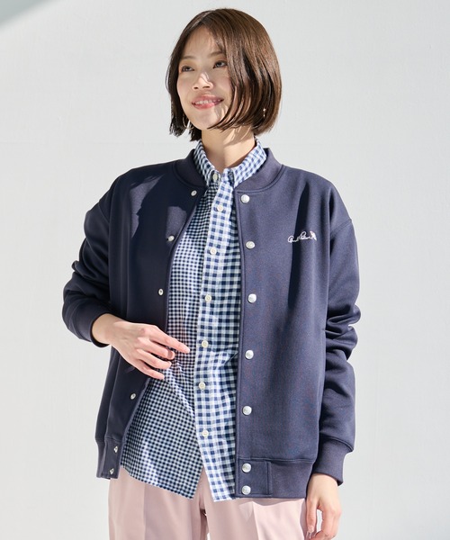 Arnold Palmer(アーノルドパーマー)の「シェア ミラノリブポンチ ブルゾン(ブルゾン・レディース・アイボリー/ネイビー/ベージュ・LL/L/M/S/XS)」の17枚目の写真