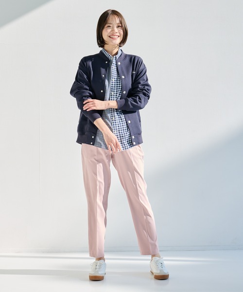 Arnold Palmer(アーノルドパーマー)の「シェア ミラノリブポンチ ブルゾン(ブルゾン・レディース・アイボリー/ネイビー/ベージュ・LL/L/M/S/XS)」の7枚目の写真