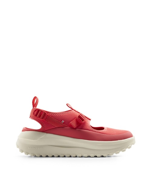 HUNTER(ハンター)の「ユニセックス トラベル フロー サンダル(サンダル・レディース・ピンク/ライトグリーン/ホワイト×ブルー・UK5/UK6/UK3/UK4)」の1枚目の写真