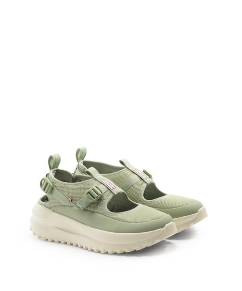 HUNTER(ハンター)の「ユニセックス トラベル フロー サンダル(サンダル・レディース・ピンク/ライトグリーン/ホワイト×ブルー・UK5/UK6/UK3/UK4)」の8枚目の写真