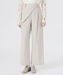 ラップワイドパンツ