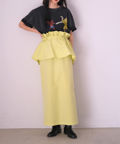 AKTE（アクテ）の「トム＆ジェリーTシャツ（Tシャツ/カットソー・レディース・ホワイト/ブラック・FREE）」の10枚目の写真