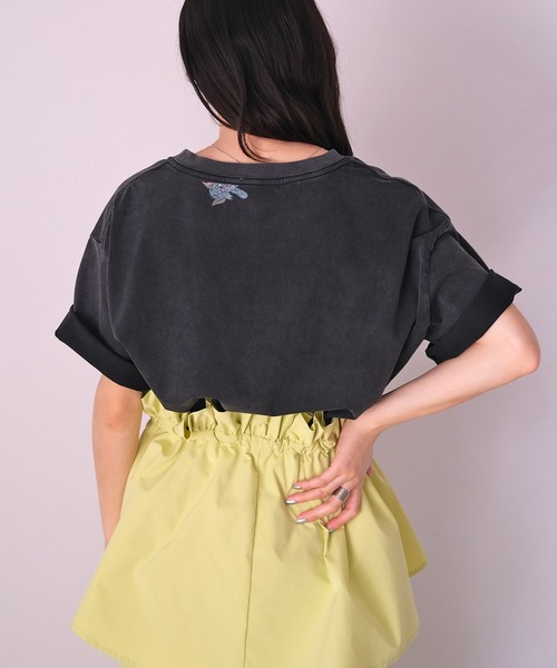 AKTE（アクテ）の「トム＆ジェリーTシャツ（Tシャツ/カットソー・レディース・ホワイト/ブラック・FREE）」の17枚目の写真