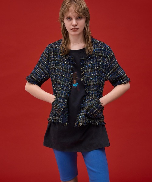 AKTE（アクテ）の「トム＆ジェリーTシャツ（Tシャツ/カットソー・レディース・ホワイト/ブラック・FREE）」の20枚目の写真