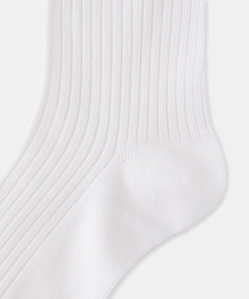 ROPE' PICNIC（ロペピクニック）の「【KIDS】パール付きショートソックス（ソックス/靴下・キッズ・ホワイト・FREE）」の4枚目の写真
