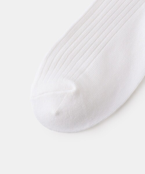 ROPE' PICNIC（ロペピクニック）の「【KIDS】パール付きショートソックス（ソックス/靴下・キッズ・ホワイト・FREE）」の5枚目の写真
