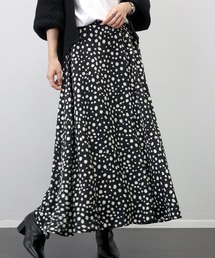 ダルメシアンデシンフレアスカート