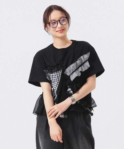 BEAMS BOY TORI-TO コラージュ Tシャツ BEAMS BOY〉で人気の〈TORI-TO〉コラージュTシャツのカスタム