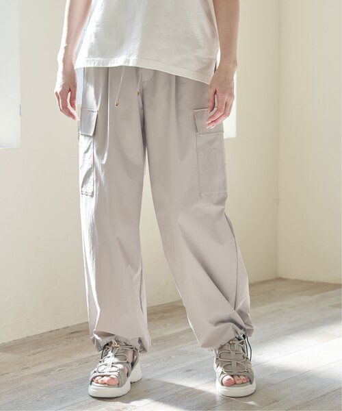 ikka（イッカ）の「リップストップカーゴパンツ（カーゴパンツ・レディース・ダークベージュ/ネイビー/オリーブ・L/M/S）」の21枚目の写真