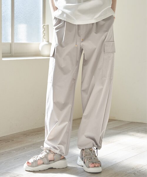 ikka（イッカ）の「リップストップカーゴパンツ（カーゴパンツ・レディース・ダークベージュ/ネイビー/オリーブ・L/M/S）」の22枚目の写真