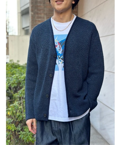 ESTNATION（エストネーション）の「ESTNATION / DELTA プリントショートスリーブTシャツ（Tシャツ/カットソー・メンズ・ホワイト/ブラック/アイボリー・MEDIUM/LARGE/SMALL/X-LARGE）」の13枚目の写真