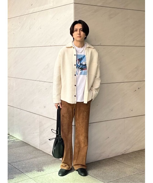 ESTNATION（エストネーション）の「ESTNATION / DELTA プリントショートスリーブTシャツ（Tシャツ/カットソー・メンズ・ホワイト/ブラック/アイボリー・MEDIUM/LARGE/SMALL/X-LARGE）」の10枚目の写真