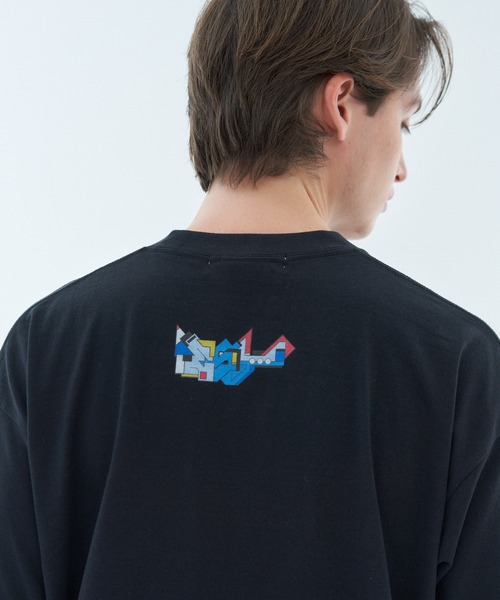 ESTNATION シャツ セール】ESTNATION / DELTA プリントショートスリーブTシャツ（T