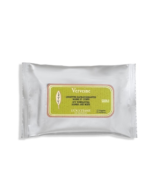 L'OCCITANE（ロクシタン）の「【数量限定】ヴァーベナ ポータブルデュオ 全身用日焼け止めローション＆ひんやりボディシート ギフトセット（ボディケアキット/ギフトセット・レディース・その他・FREE）」の6枚目の写真