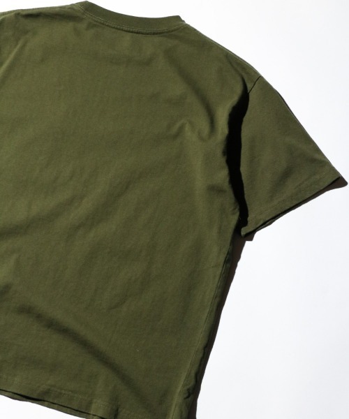 GUNG HO(ガンホー)の「GUNG HO / ガンホー WORKERS POCKET SS TEE ワンポイント ロゴ ポケットTシャツ 半袖Tシャツ(Tシャツ/カットソー・メンズ・ホワイト/ブラック/オリーブ・X-LARGE/MEDIUM/LARGE/SMALL)」の4枚目の写真