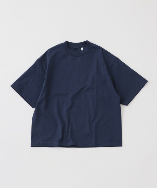 Kaptain Sunshine（キャプテン サンシャイン）の「KAPTAIN SUNSHINE / キャプテンサンシャイン Suvin Supima チューブTシャツ（Tシャツ/カットソー・メンズ・ネイビー/ブラック/ホワイト・38/36）」の3枚目の写真